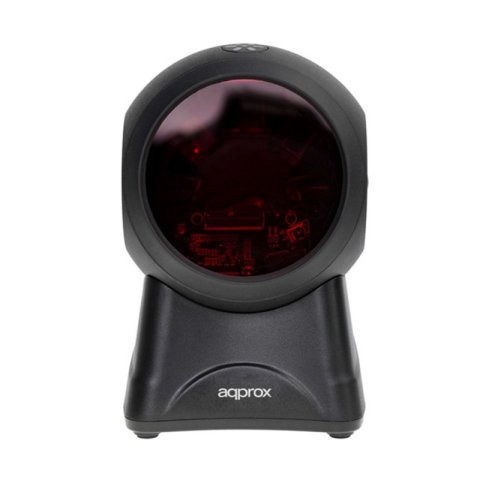 Scanner Codigo De Barras Sobremesa Approx Appls06omini Bidireccional Multilínea Conexion Usb Color Negro