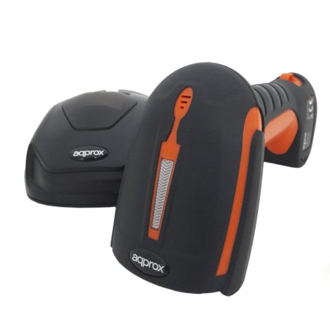 Scanner Codigo De Barras Inalambrico Approx Appls18i 1d Industrial Ip67 2.4ghz Adapt Usb Bluetooth 12h De Autonomia Disparo M