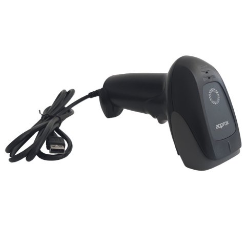 Scanner Codigo De Barras Approx Appls11 1d Usb Disparo Manual O Automatico Una Laser Visible Indicador Led Y Beeper Sin Peana