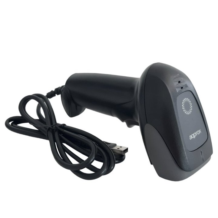 Scanner Codigo De Barras Approx Appls11as 1d Usb Disparo Manual O Automatico Una Laser Visible Indicador Led Y Beeper Con Pea
