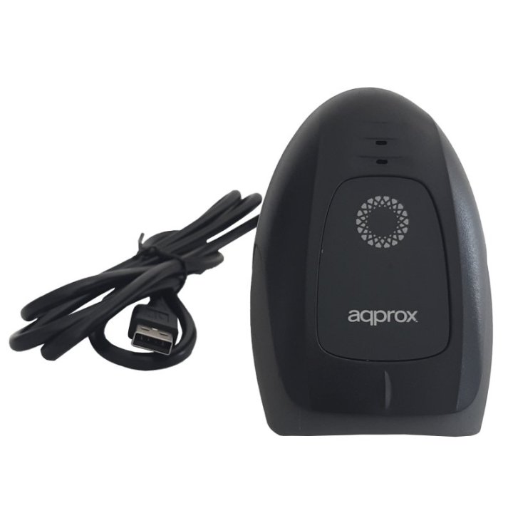 Scanner Codigo De Barras Approx Appls22 2d 1d Usb Disparo Manual O Automatico Una Laser Visible Indicador Led Y Beeper Sin Pe