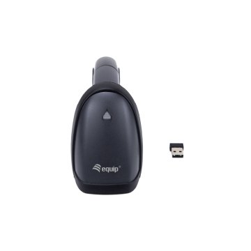Scanner Codigo De Barras Inalambrico Equip 351024 Codigos 1d-2d-qr Soporte Ip54 Vel. 220fps Dist. 1500mm Escaneo Manual Y Con 2