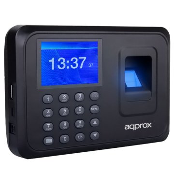 Lector Biometrico Approx Para Control De Presencia Por Huella Dactilar   Contraseña Tft 2.4"