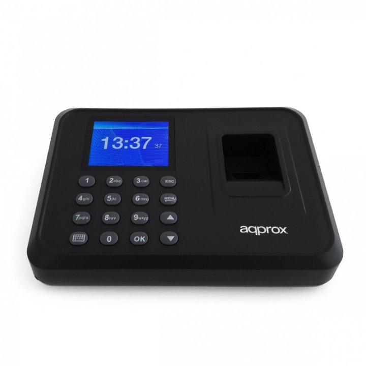 Lector Biometrico Approx Para Control De Presencia Por Huella Dactilar   Contraseña Tft 2.4"