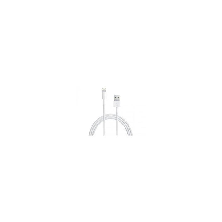 Kit 5 Unidades Cable Lighting Nortess Iphone 5 6/7/8/ X Ipad 2 Metros Color Blanco