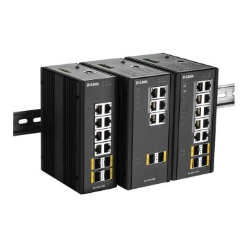 Switch Industrial D-link Dis-300g-8psw 4p Poe + 2p Giga Base Sfp  2