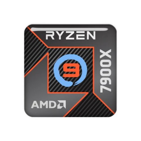 Cpu Amd Am5 Ryzen 9 7900x 4,7 Ghz - 5.6 Ghz 12 Cores 64mb Cache 170wat (sin Cooler) (sin Igpu)
