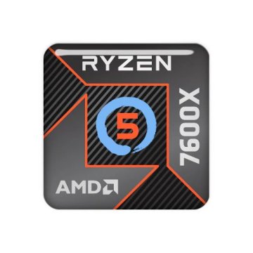 Cpu Amd Am5 Ryzen 5 7600x 4.7ghz - 5.3ghz 6 Core 3mb 32mb...
