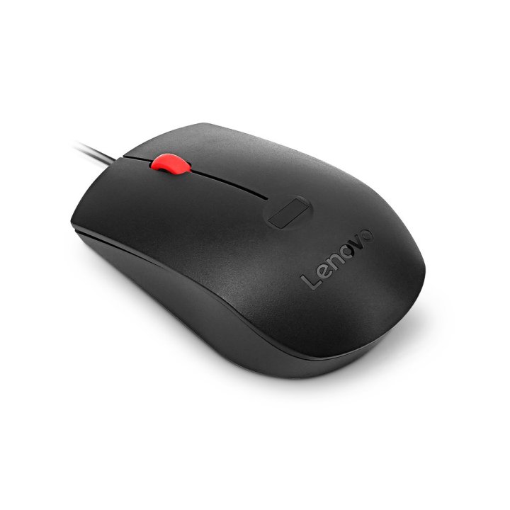 Mouse Lenovo Usb Con Lector De Huella Dactilar
