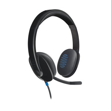 Headset Logitech H540 Audio De Alto Rendimiento Con Supresion De Ruidos Color Negro P n 981-000480