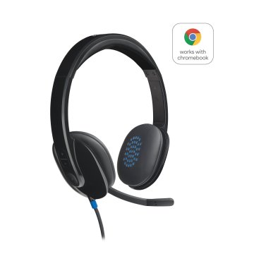 Headset Logitech H540 Audio De Alto Rendimiento Con Supresion De Ruidos Color Negro P n 981-000480 2