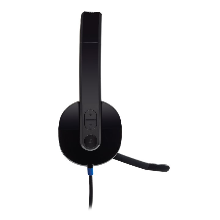 Headset Logitech H540 Audio De Alto Rendimiento Con Supresion De Ruidos Color Negro P n 981-000480