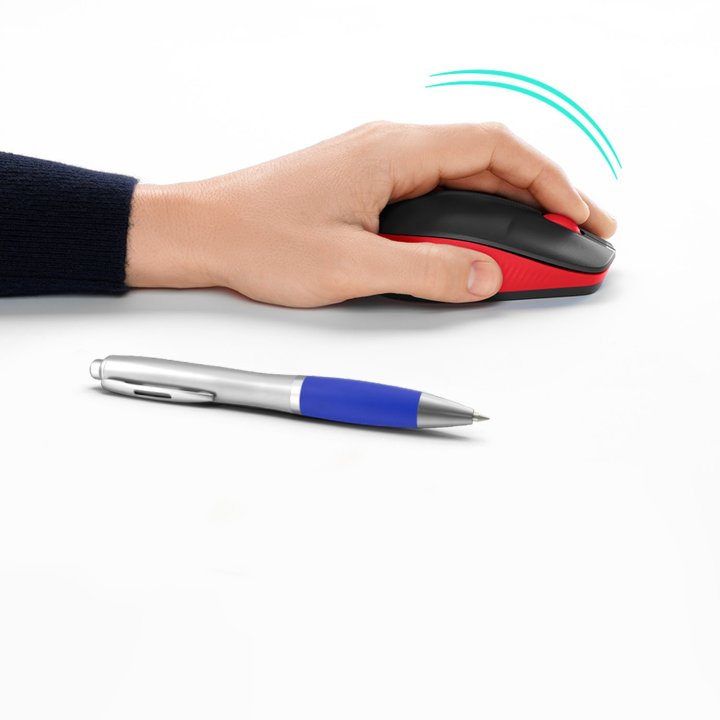 Mouse Logitech Wireless M190 Color Rojo P n 910-005908
