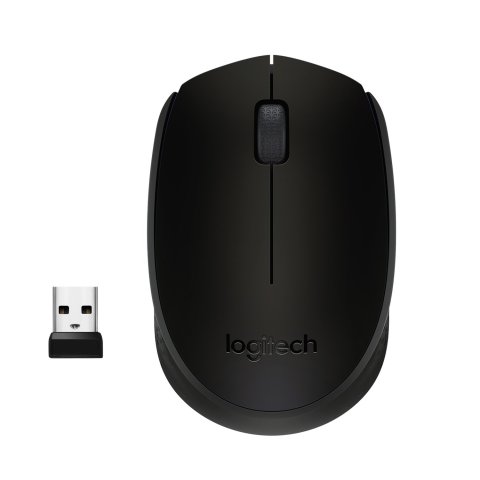 Mouse Logitech Wireless M171 Black P n 910-004424