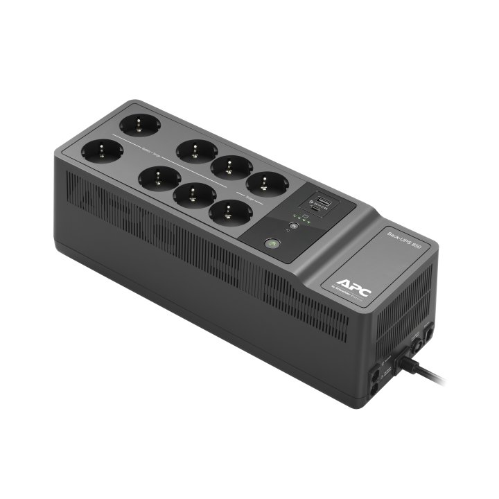 Sai Apc Be850g2-gr Back Ups 850va 230v 400w 8xschuko 1xusb-a 1xusb-c