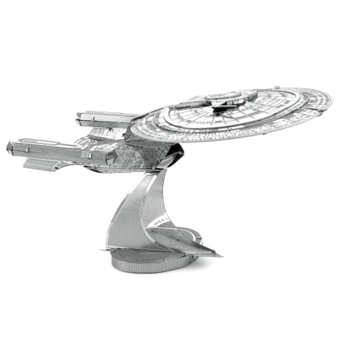 Maqueta 3d Metal Fascinations U.s.s. Enterprise Montaje Sin Pegamento Ni Soldadura Maquetas 3d