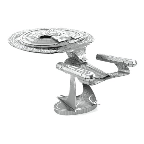 Maqueta 3d Metal Fascinations U.s.s. Enterprise Montaje Sin Pegamento Ni Soldadura Maquetas 3d