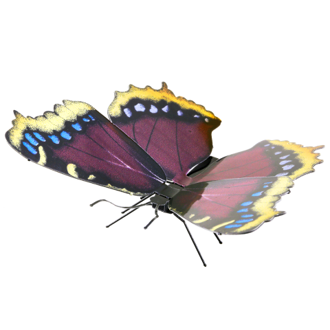 Maqueta 3d Metal Fascinations Mariposa Mourning...