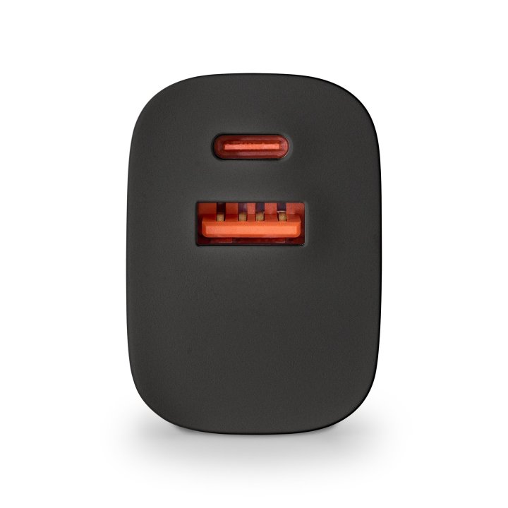 Cargador De Pared Ngs Bud33w Ultrarrapido Con Dos Puertos Usb-a Y Usbc