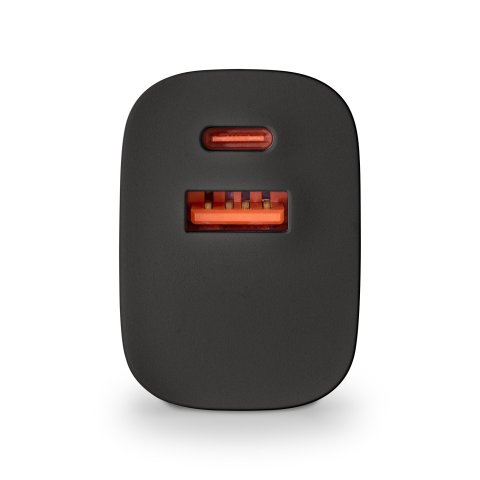 Cargador De Pared Ultrarápido De 45w Ngs Bud45w Con Dos Puertos Usb-a+usb-c