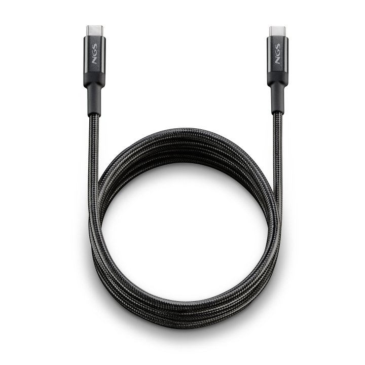 Cable De Carga Rapida Ngs Knot100w-2 Usb-c A Usb-c De 2 Metros