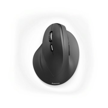 Mouse Hama Wireless Ergo Emw-500l Dpi 1000-1800 Para Zurdos  6 Botones Color Negro 2