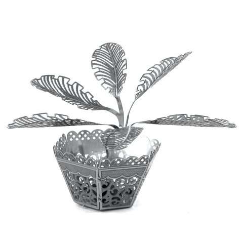 Maqueta 3d Metal Fascinations Planta Sago Palm...