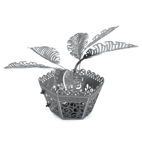 Maqueta 3d Metal Fascinations Planta Sago Palm...