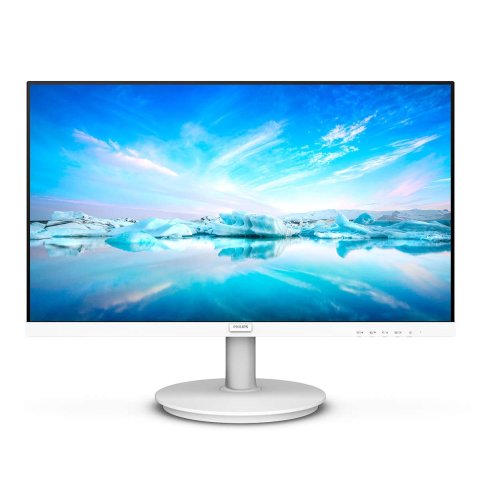 Monitor 24" Hdmi Vga Philips 241v8aw Ips Fhd 75hz 250 Cd m 4ms Altavoces Vesa 100x100 Color Blanco