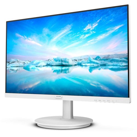 Monitor 27" Hdmi Vga Philips 271v8aw Ips Fhd 75hz 250 Cd m 4ms Altavoces Vesa 100x100 Color Blanco