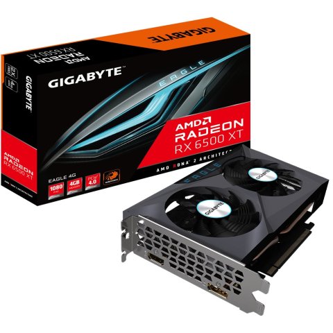 Vga Gigabyte Radeon Rx 6500 Xt Eagle 4gd
Gv-r65xteagle-4gd
