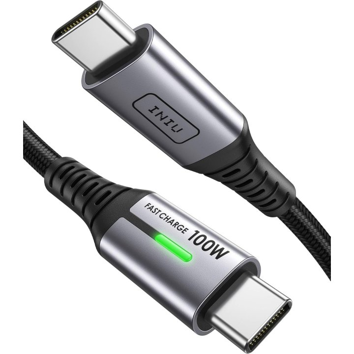 Iniu Cable Usb-c 100w Cable Para Carga Rapida,...