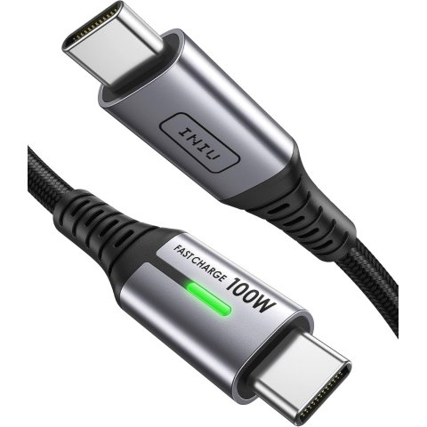 Iniu Cable Usb-c 100w Cable Para Carga Rapida,...