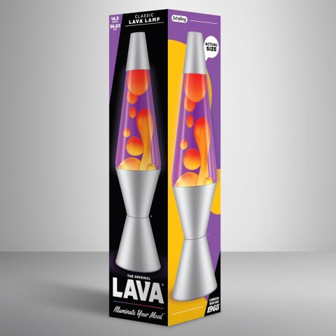 Lampara De Lava Classica 2125eu Cera De Color...