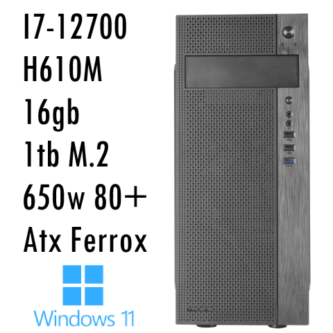 Ordenador Dx H610m Intel I7-12700 S1700-16gb...