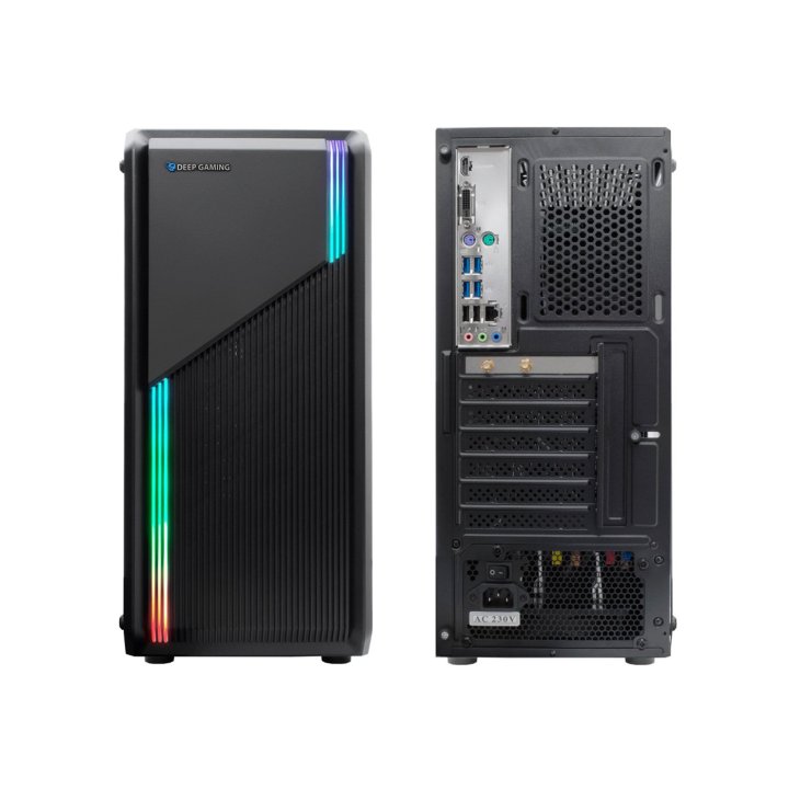 Caja Semitorre Atx A230 Deep Gaming Sin Fuente Alimentacion Admite  Grafica Hasta 275mm 