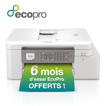 Multifuncion Inkjet Brother Mfc-j4340dw Ecopro 20 19ppm A4 Duplex Wifi Fax Color Blanca