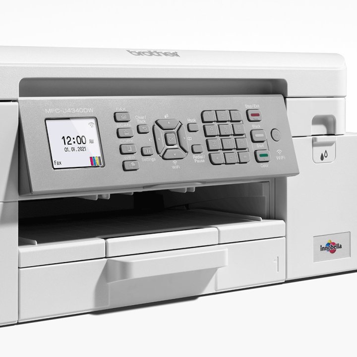 Multifuncion Inkjet Brother Mfc-j4340dw Ecopro 20 19ppm A4 Duplex Wifi Fax Color Blanca