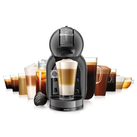 Cafetera Krups Kp1238as Dolce Gusto Mini Me Negra Automatica 