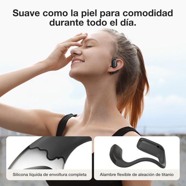 Auricular Bluetooth Blitzrock Conduccion Osea,...