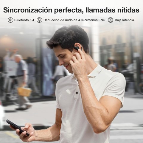 Auricular Bluetooth Blitzrock Conduccion Osea,...