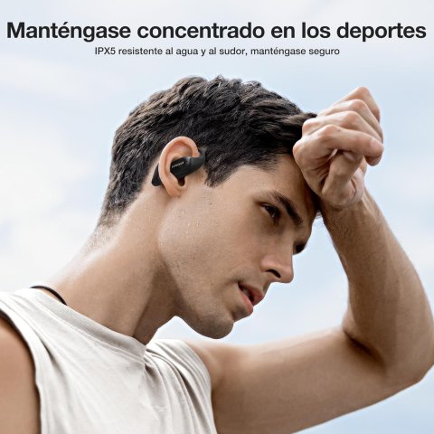 Auricular Bluetooth Blitzrock Conduccion Osea,...
