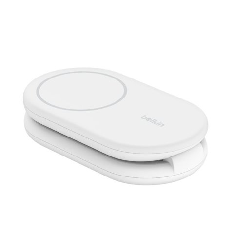 Cargador Inalambrico Belkin Wib007vfwh Boost Charge 15w Inalam. Y Magnetico Plegable Con Qi2 Blanco