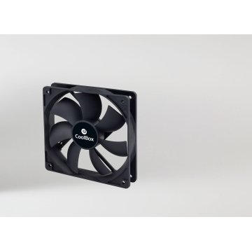 Coolbox Ventilador  Vencooau120 Caja 12cm Negro Conector Molex 2