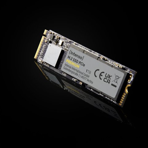 Disco M.2 Nvme 250gb Intenso Premium  Nvme Gen3 Lectura 2100mb s  Escritura  1100mb s