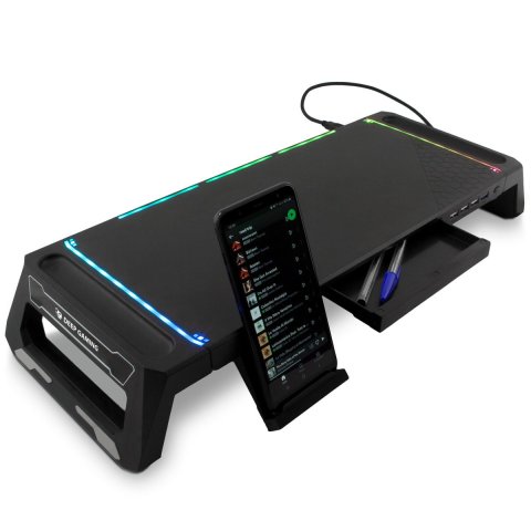 Stand De Sobremesa Para Una Pantalla Con Hub Deep Gaming Dg-mob-06  