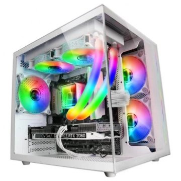 Caja Microatx Cube Gaming Mars Gaming Mc-view White...