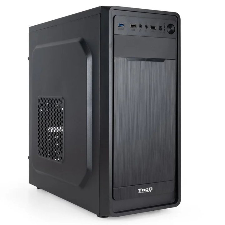 Caja Atx Semitorre Tooq Tqc-5701u3c-b Color Negro Atx/microatx/mini Itx 1xusb3.0