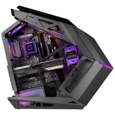Caja Atx Semitorre Mars Gaming Titan Black...
