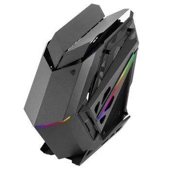 Caja Atx Semitorre Mars Gaming Titan Black Diseño Extremo... 2